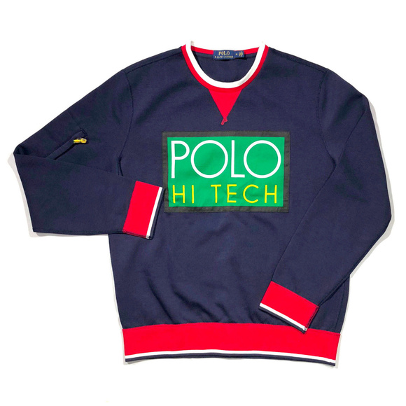 hi tech polo sweater